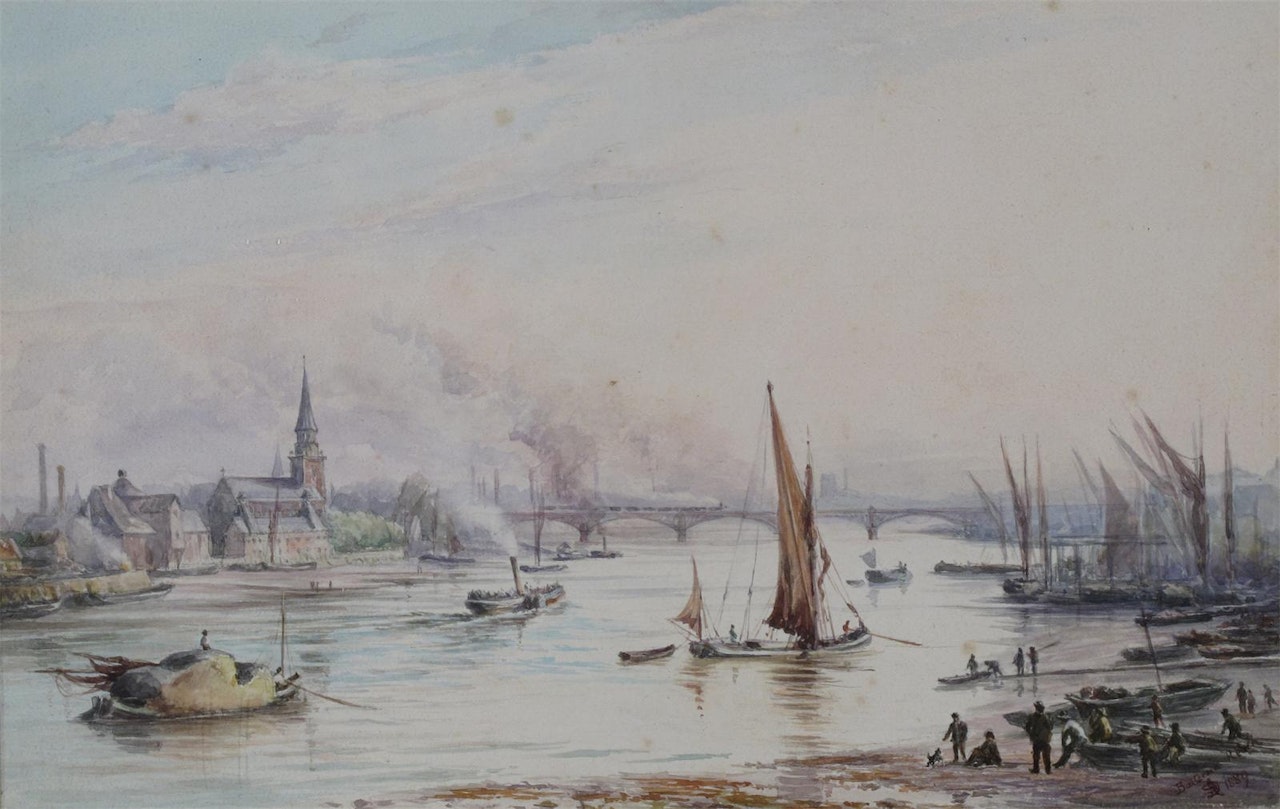 Battersea Reach by English School