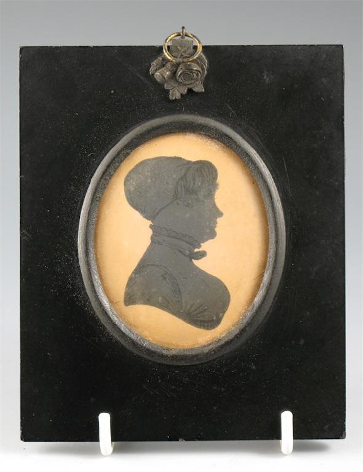 Silhouettes of the Hornby Family of Kirkham by English School