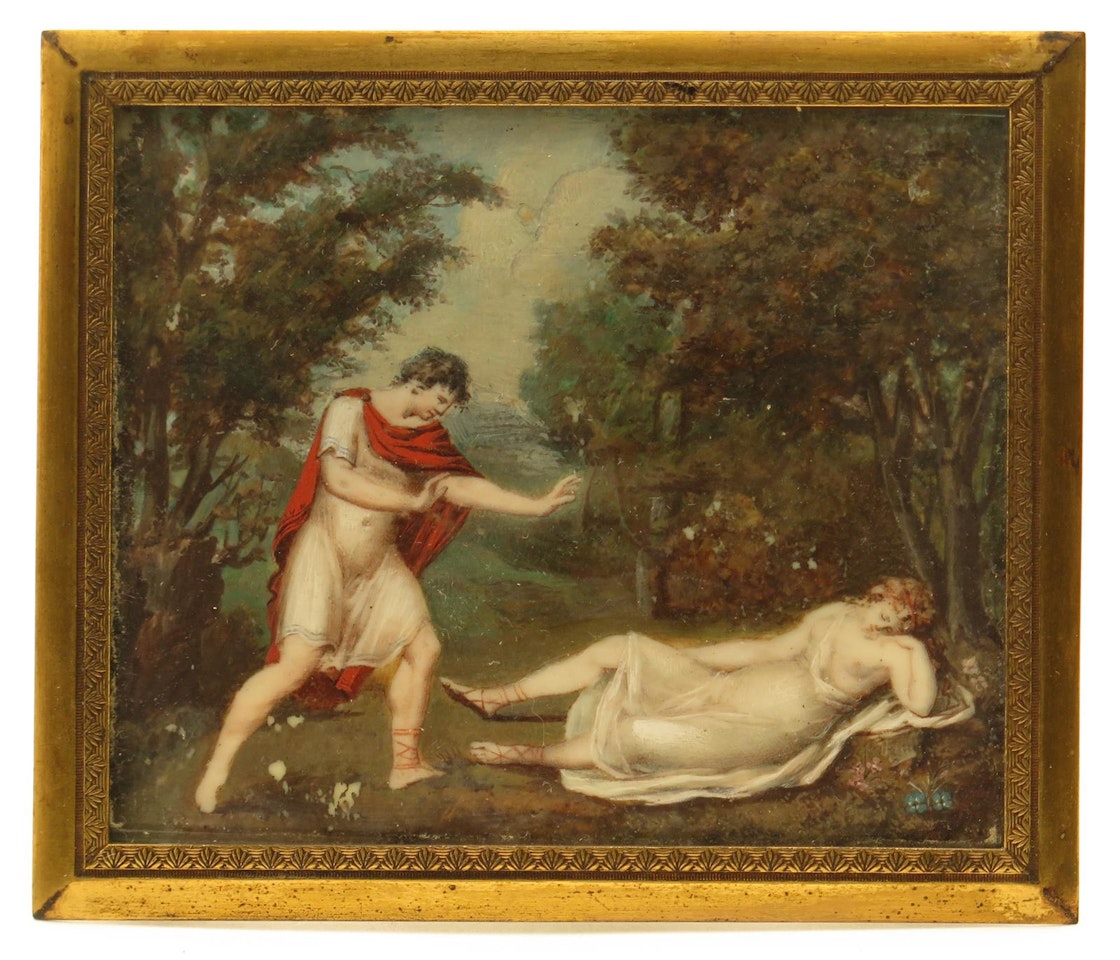 Classical scenes by Continental School