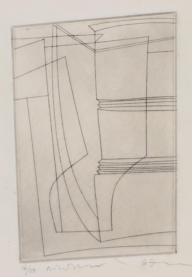 Untitled by Ben Nicholson, O.M.