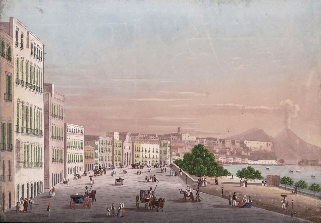 Riviera Di Chiaia by Neapolitan School
