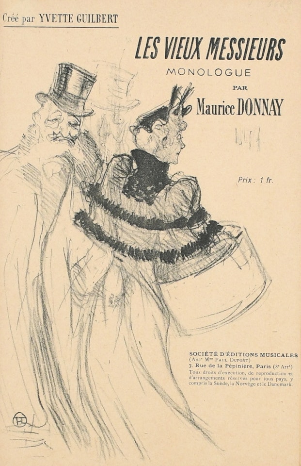 Les Vieux Messieurs by Henri de Toulouse-Lautrec