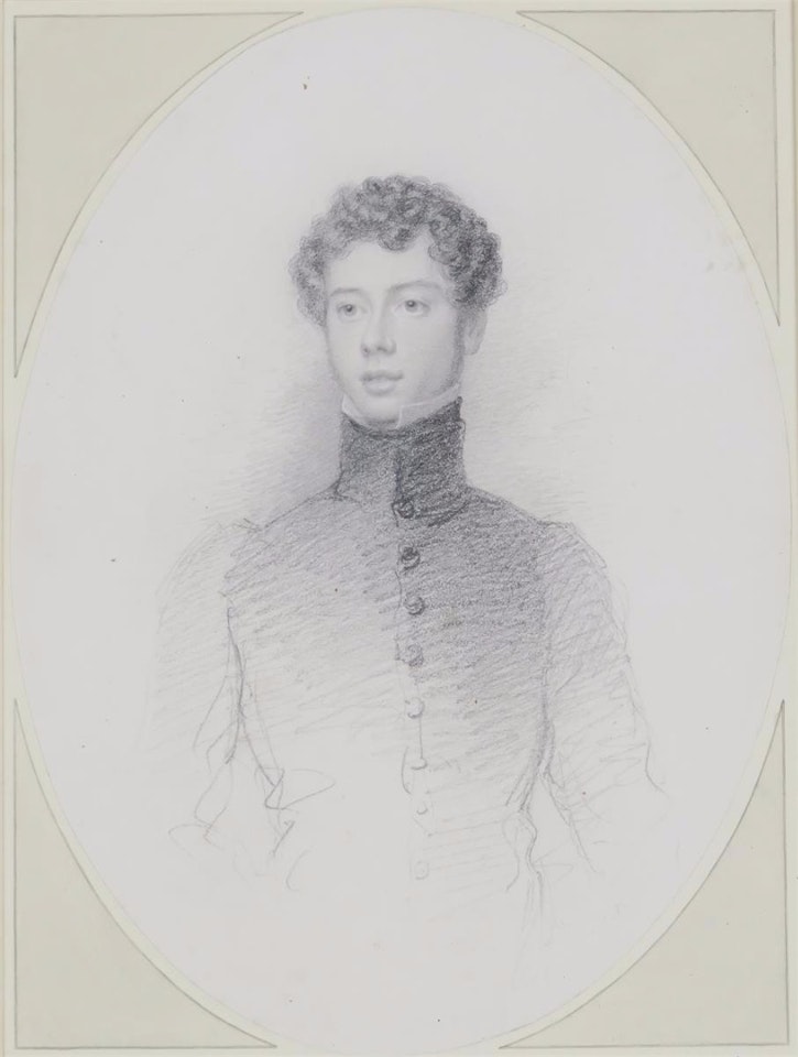 Portrait of a young gentleman by English School