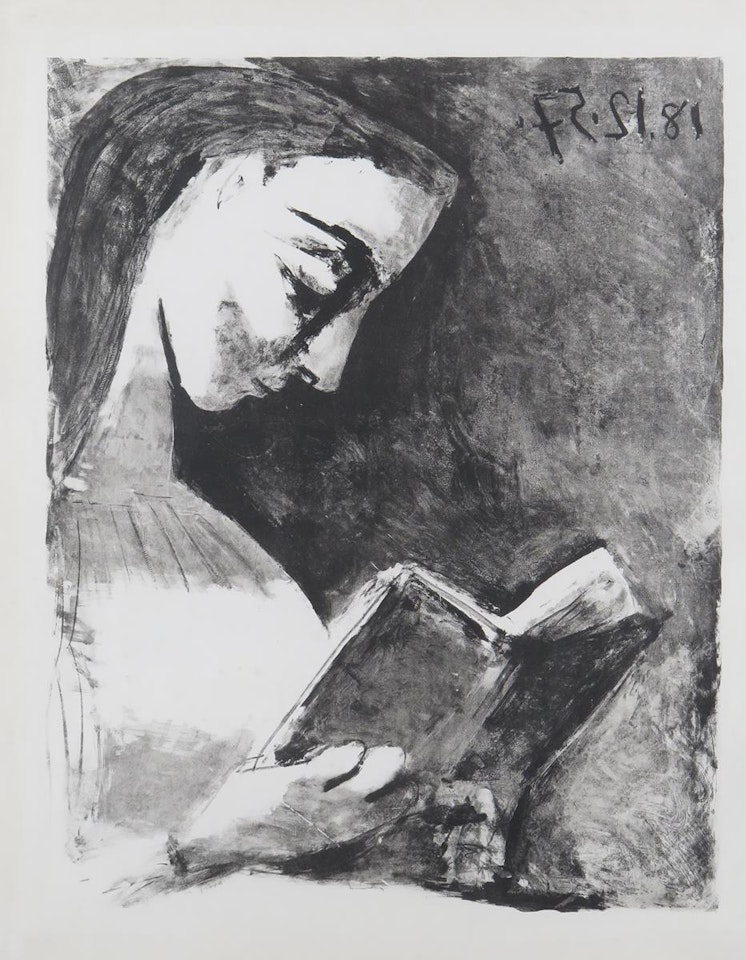 Jacqueline Lisant, Jacqueline Reading No. 1 by Pablo Picasso