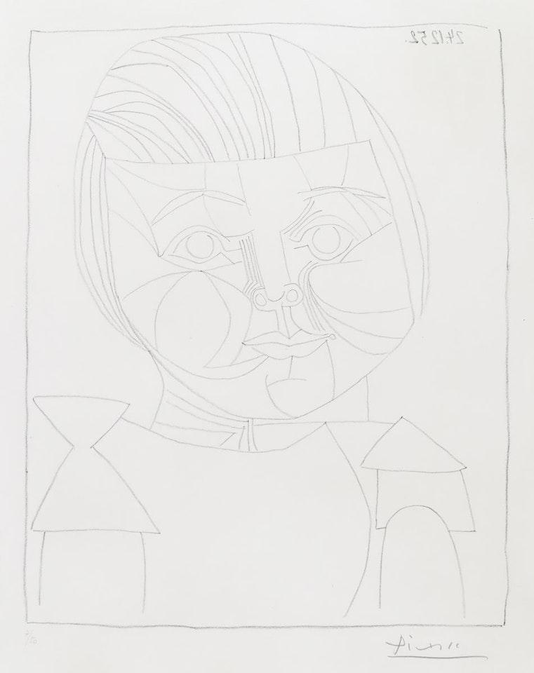 Portrait of Paloma by Pablo Picasso