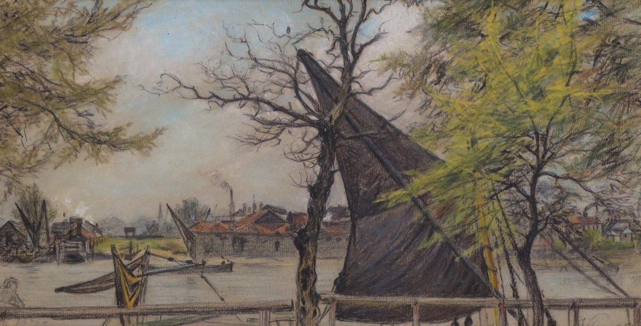 A view of Chelsea by English School