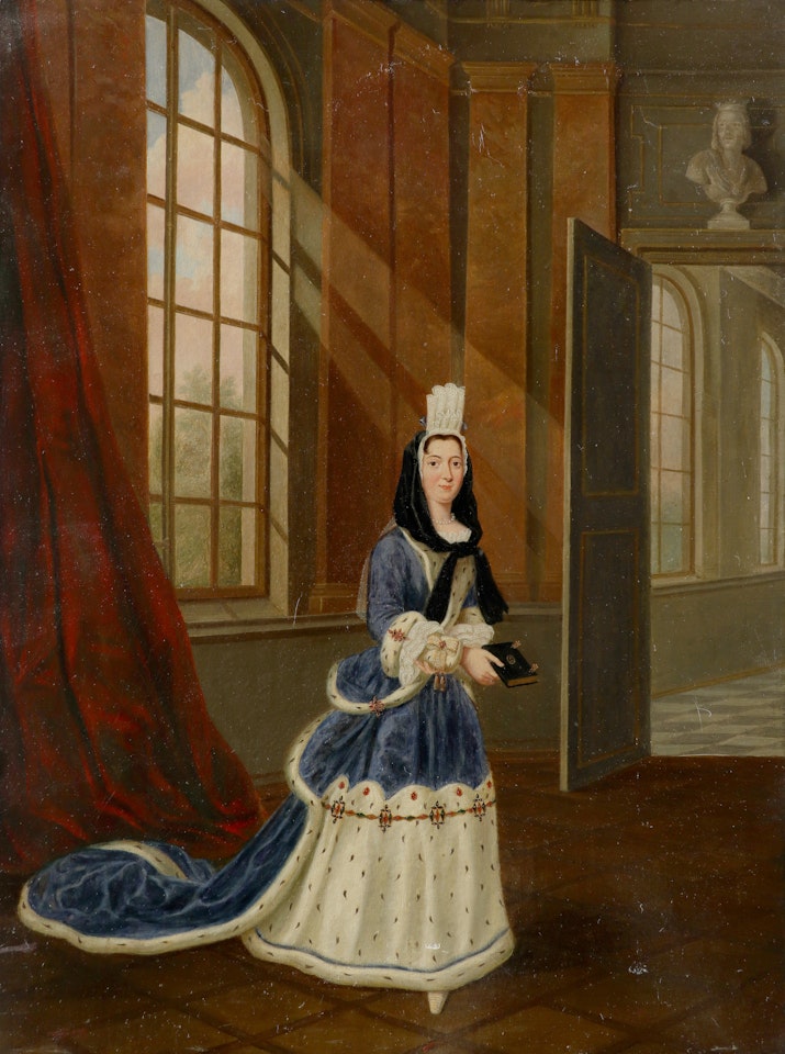 Portrait of Françoise d"Aubigné, Marquise de Maintenon (1635-1719) by French School