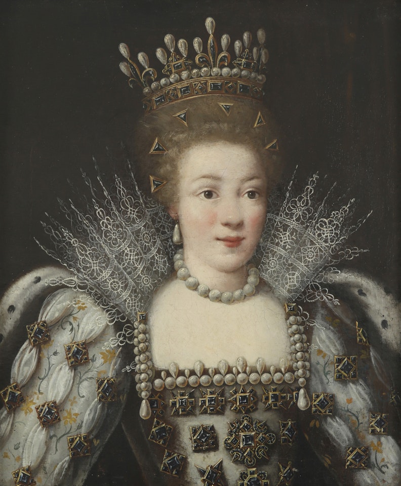 Portrait of a lady in the costume of Louis Marguerite of Lorraine (1588-1631) by French School