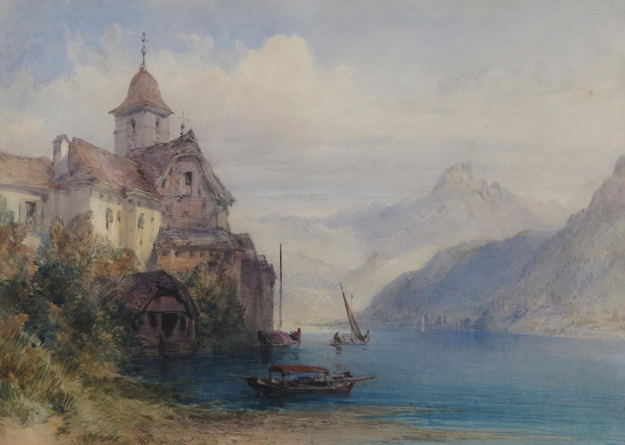 Ischl, Saxon Switzerland by William Callow