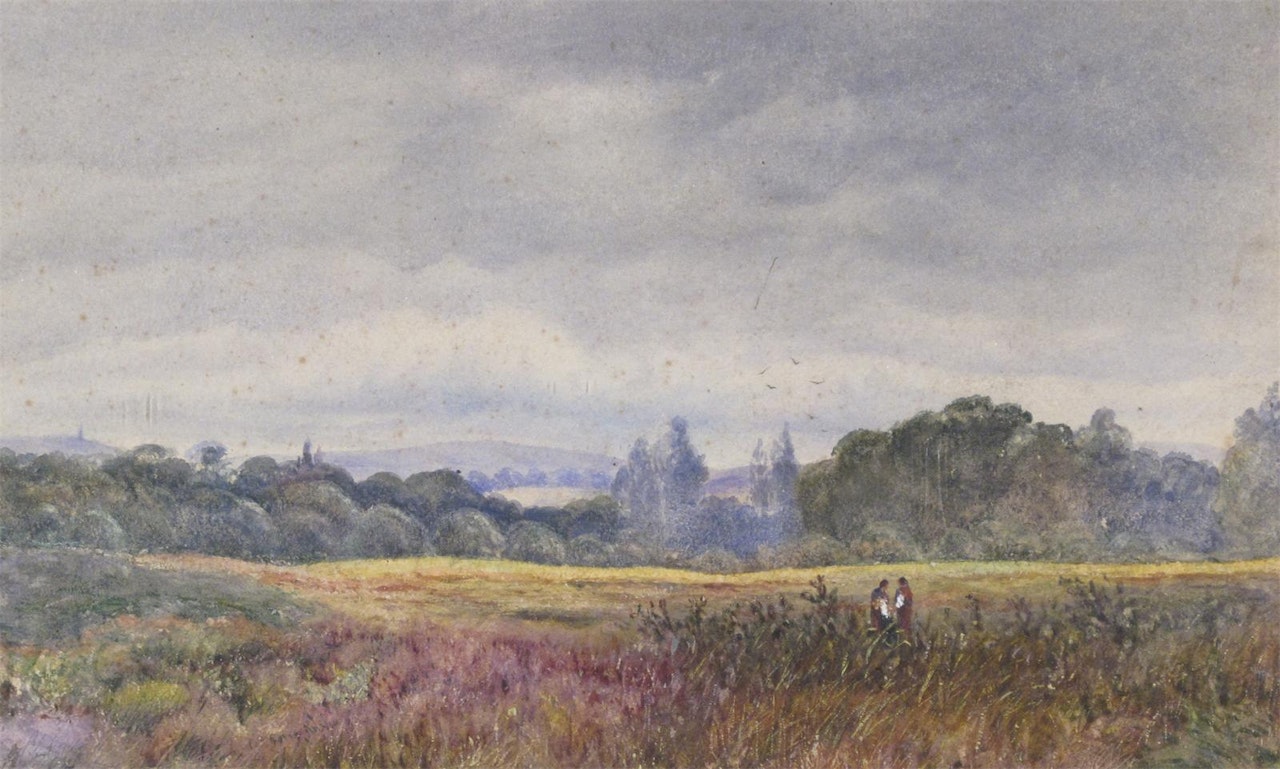 Clouds over Hampstead by English School