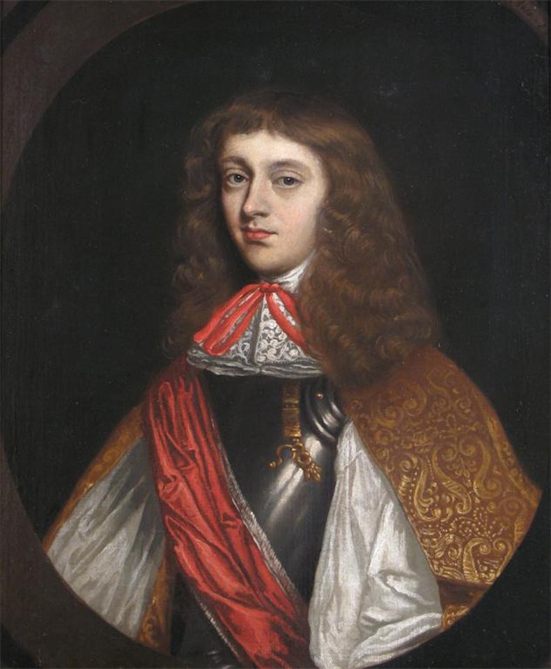 Portrait of a young nobleman possibly Duke of Monmouth by English School