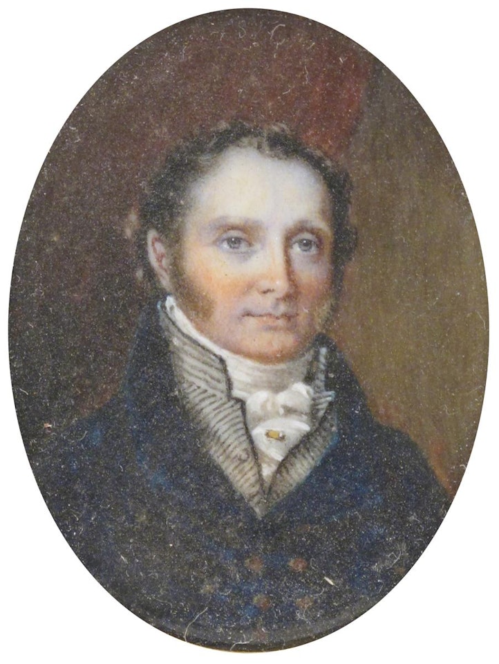 Portrait of a gentleman and a lady by English School