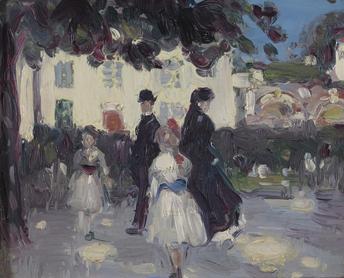 L"avenue de L"Observatoire by John Duncan Fergusson
