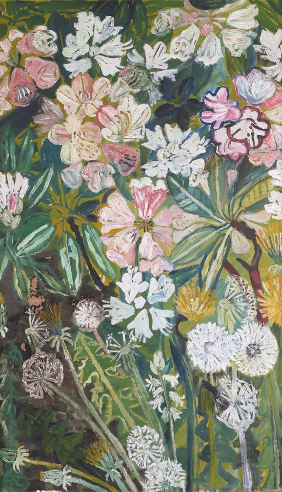 Flowers 1956 by John Bratby