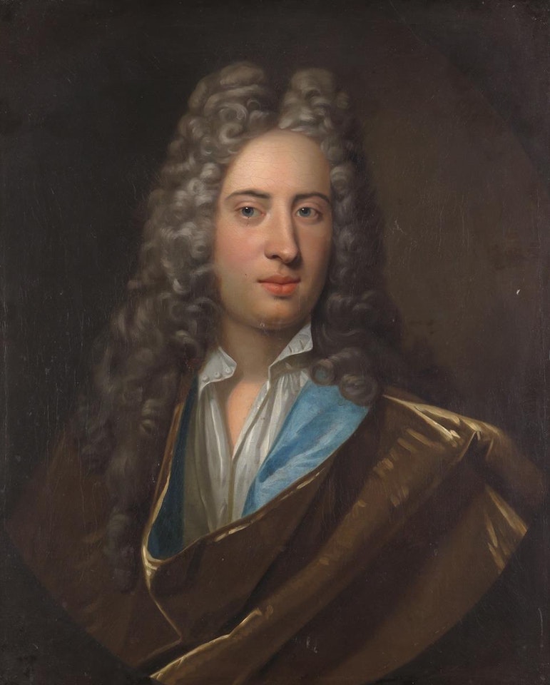 Portrait of Sir James Stanley, 4th Baronet of Alderley Hall, Chester (d.1746) by English School