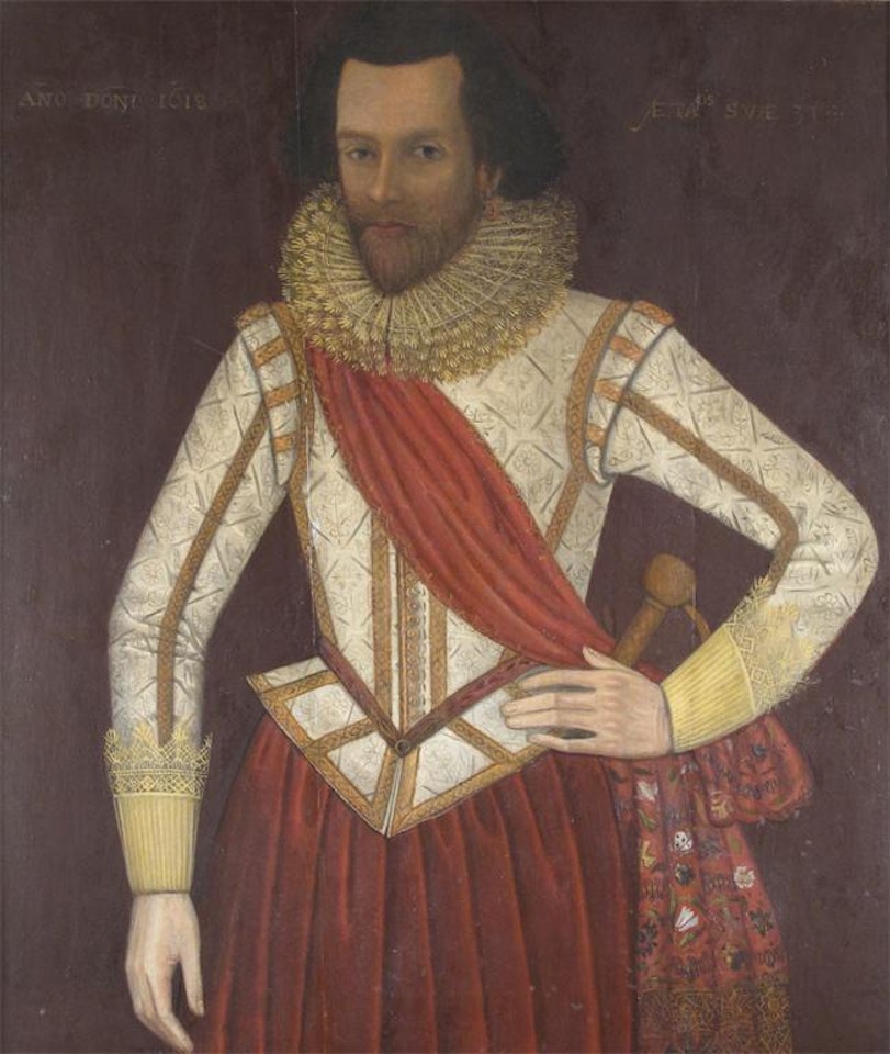 Portraits of a lady and a gentleman by English School