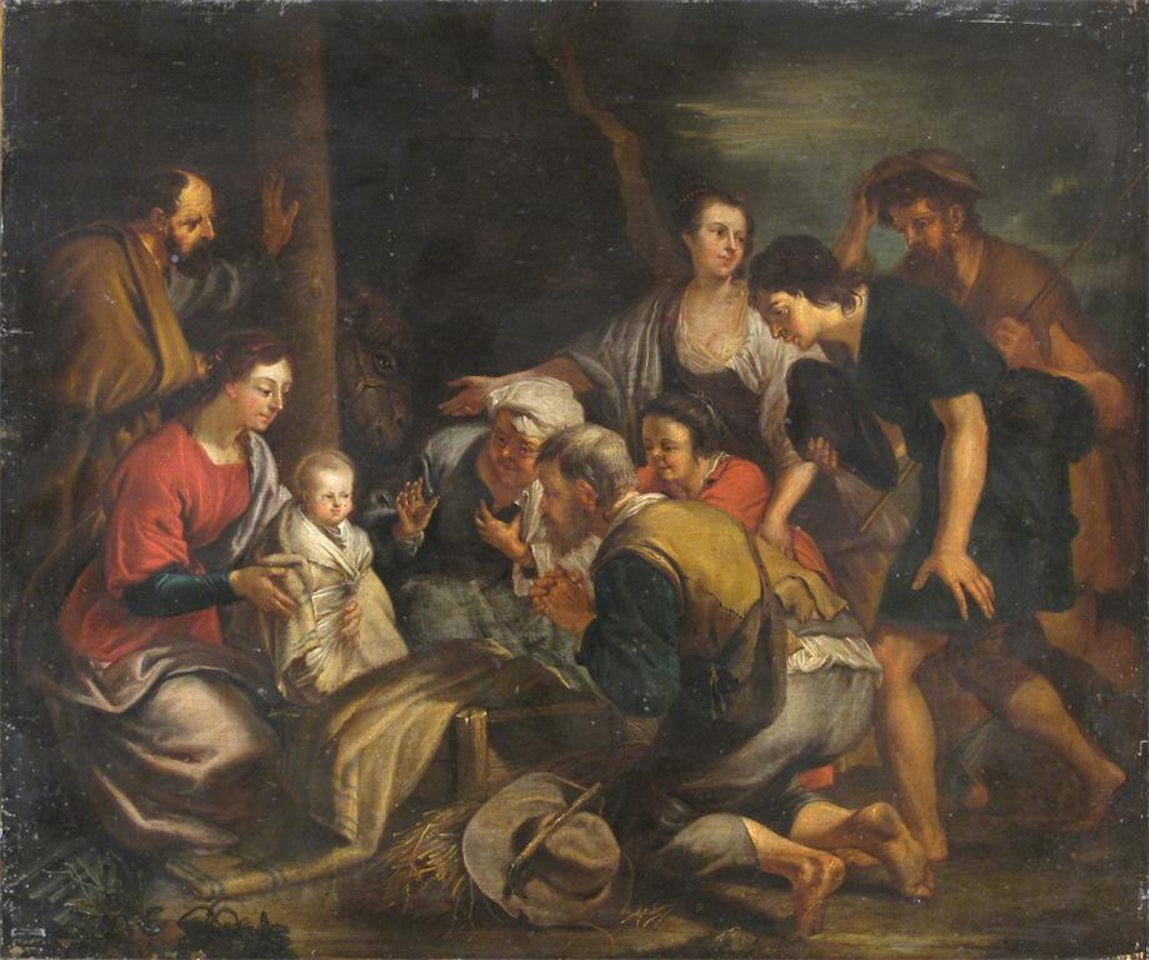 The Adoration of the Shepherds by Flemish School