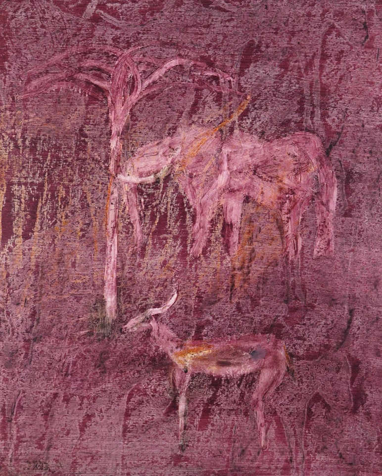 Elephant and Eland by Sidney Nolan