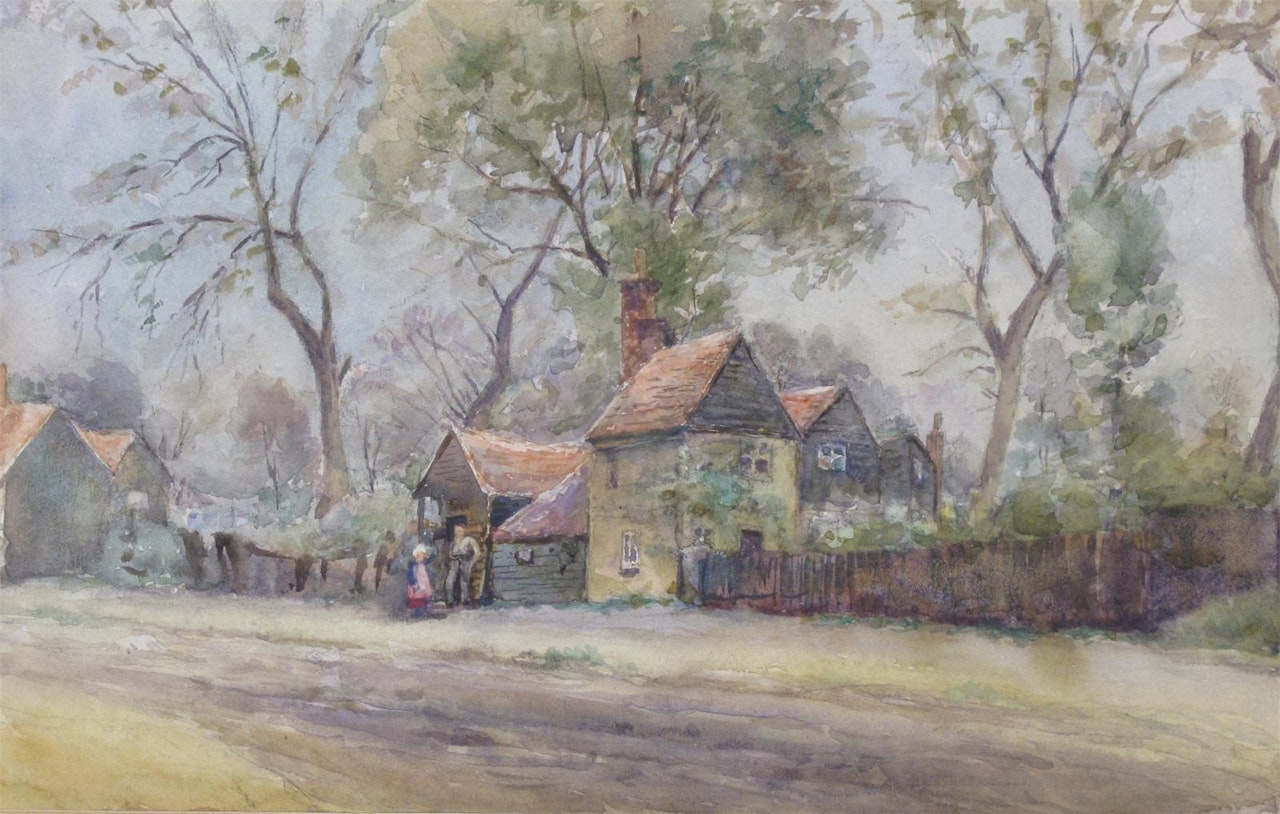 View Near Bushy by English School