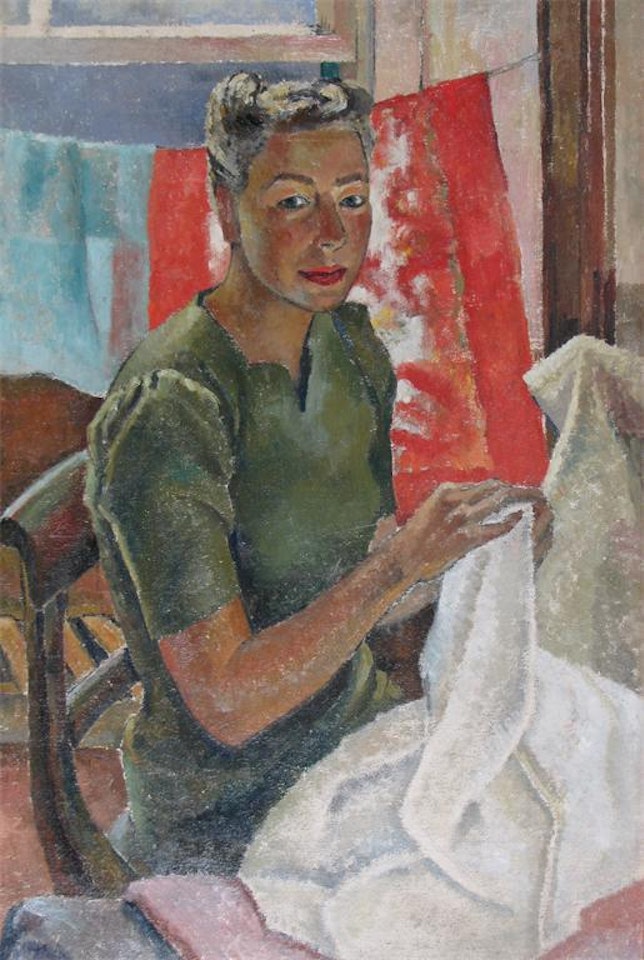 The Seamstress by English School