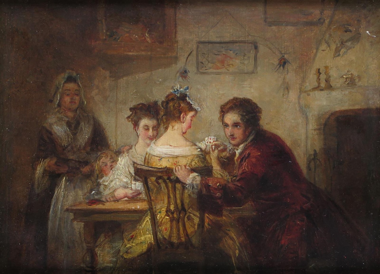 The card game by English School