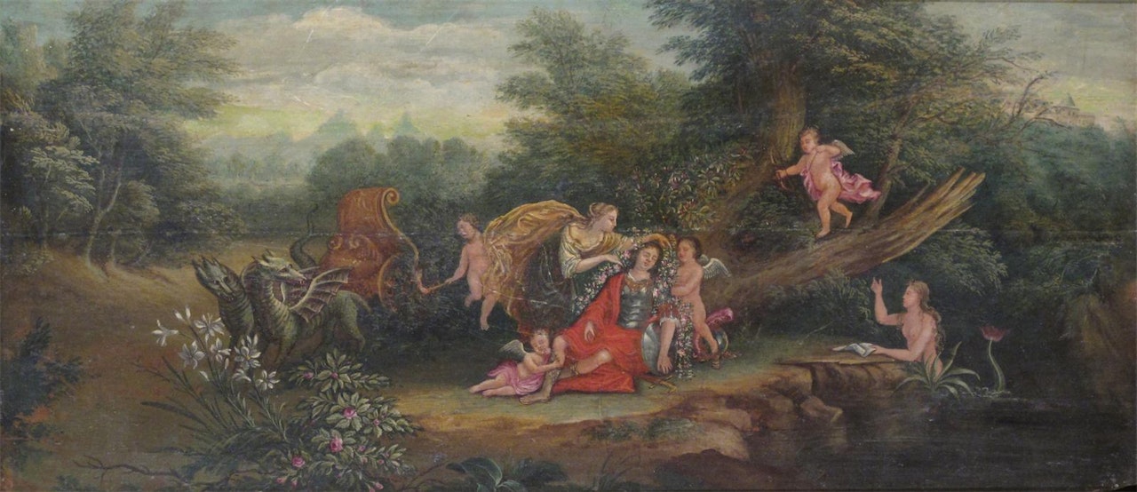 Rinaldo and Armeda by Dutch School