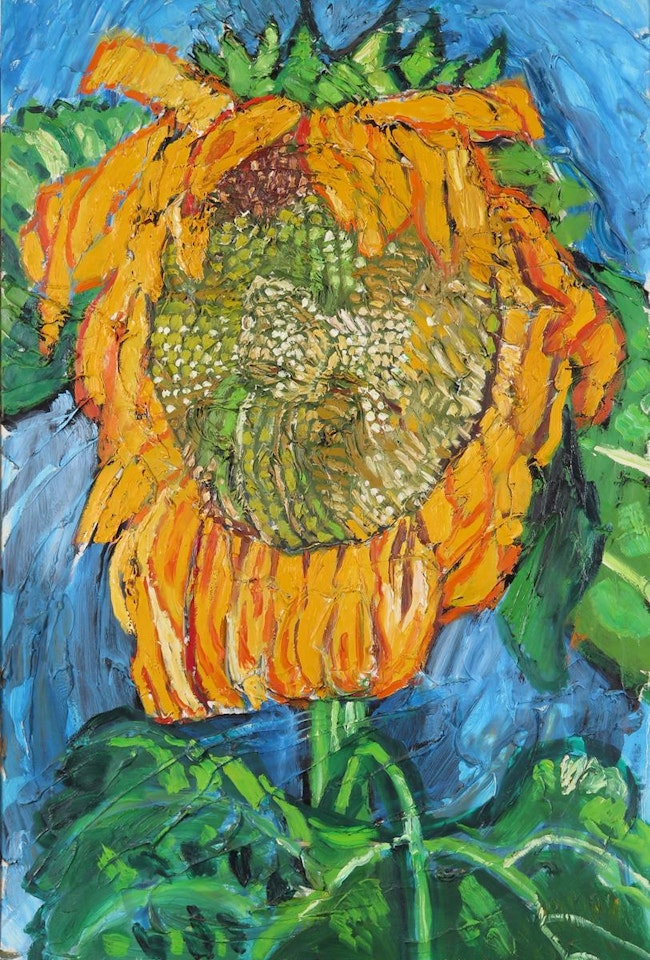 Sunflower by John Bratby