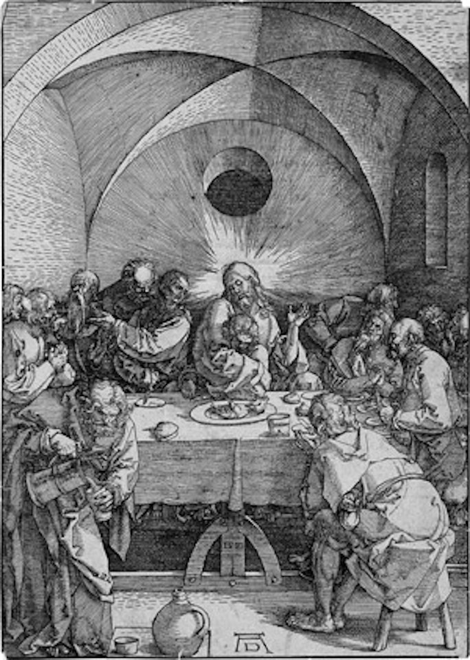 The last supper by Albrecht Dürer