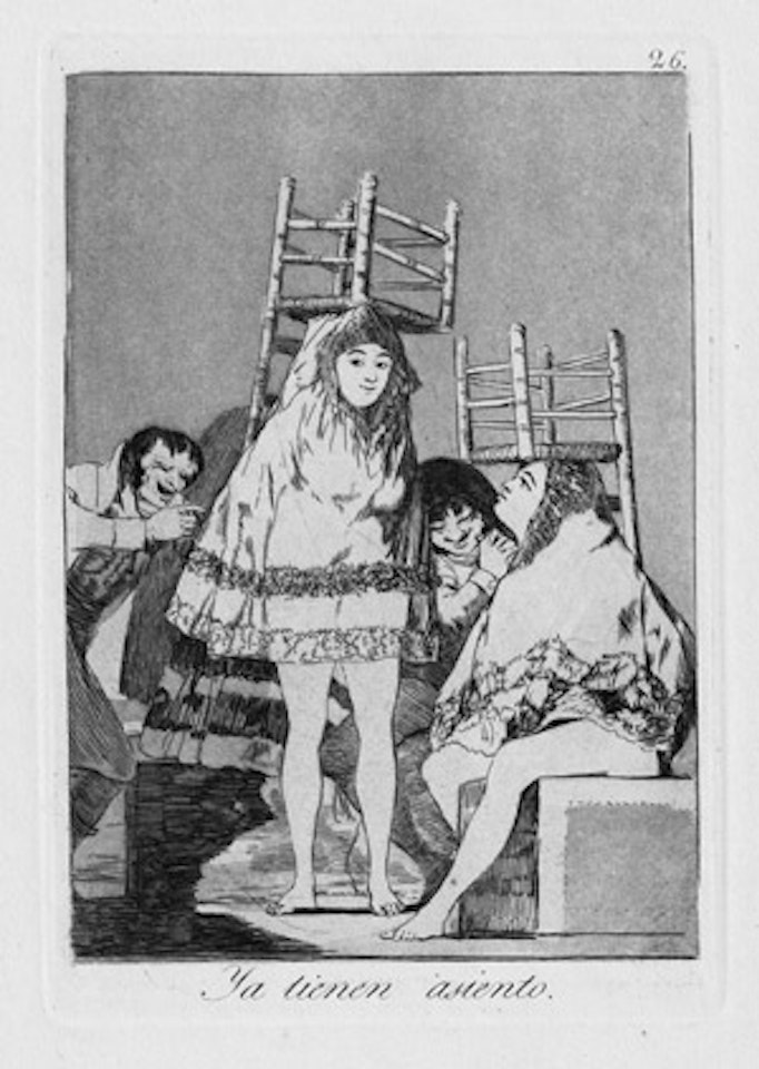Yes, this is asiento by Francisco José de Goya