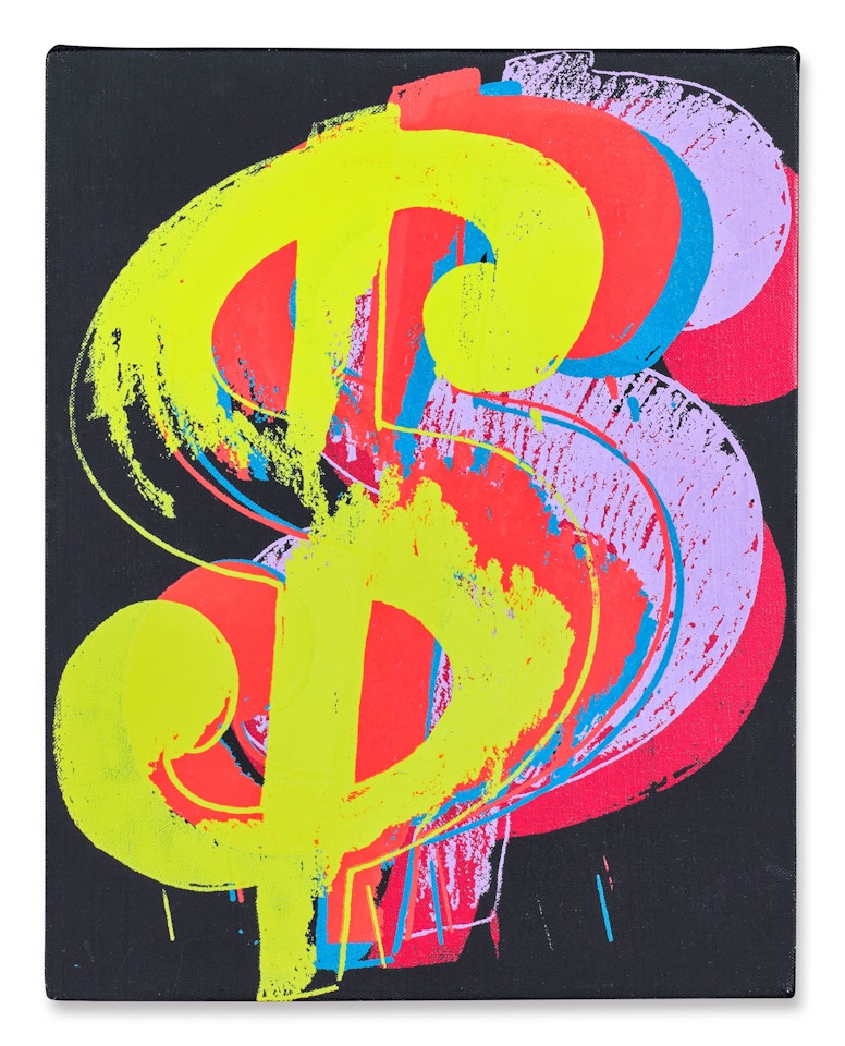 Dollar Sign by Andy Warhol