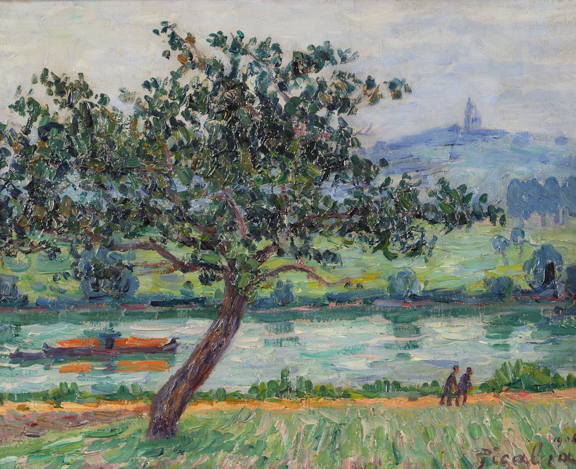 Bords de Loire, St. Julien sur Loire by Francis Picabia