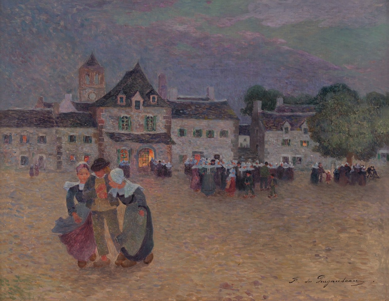 Retour de la Fête Foraine by Ferdinand du Puigaudeau