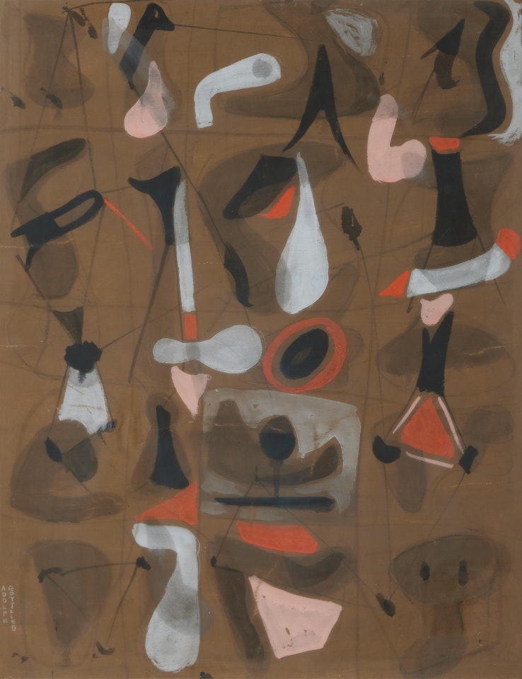 Abstract Composition by Adolph Gottlieb