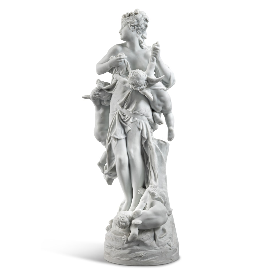 L"Innocence tourmentée par l"Amour by Auguste Rodin