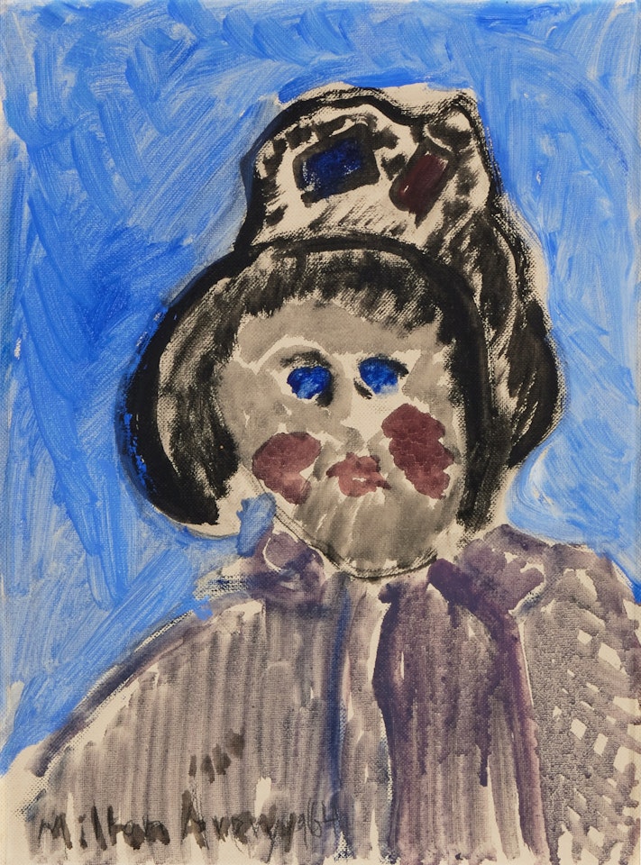 Girl with Rosy Cheeks by Milton Avery