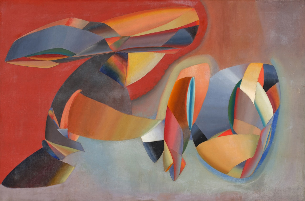 Inspired by the Burgeoning of Leaves by John Ferren