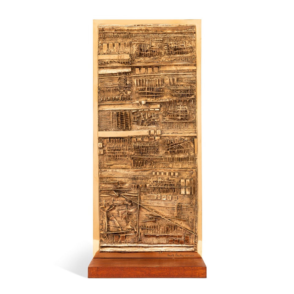 Bassorilievo by Arnaldo Pomodoro