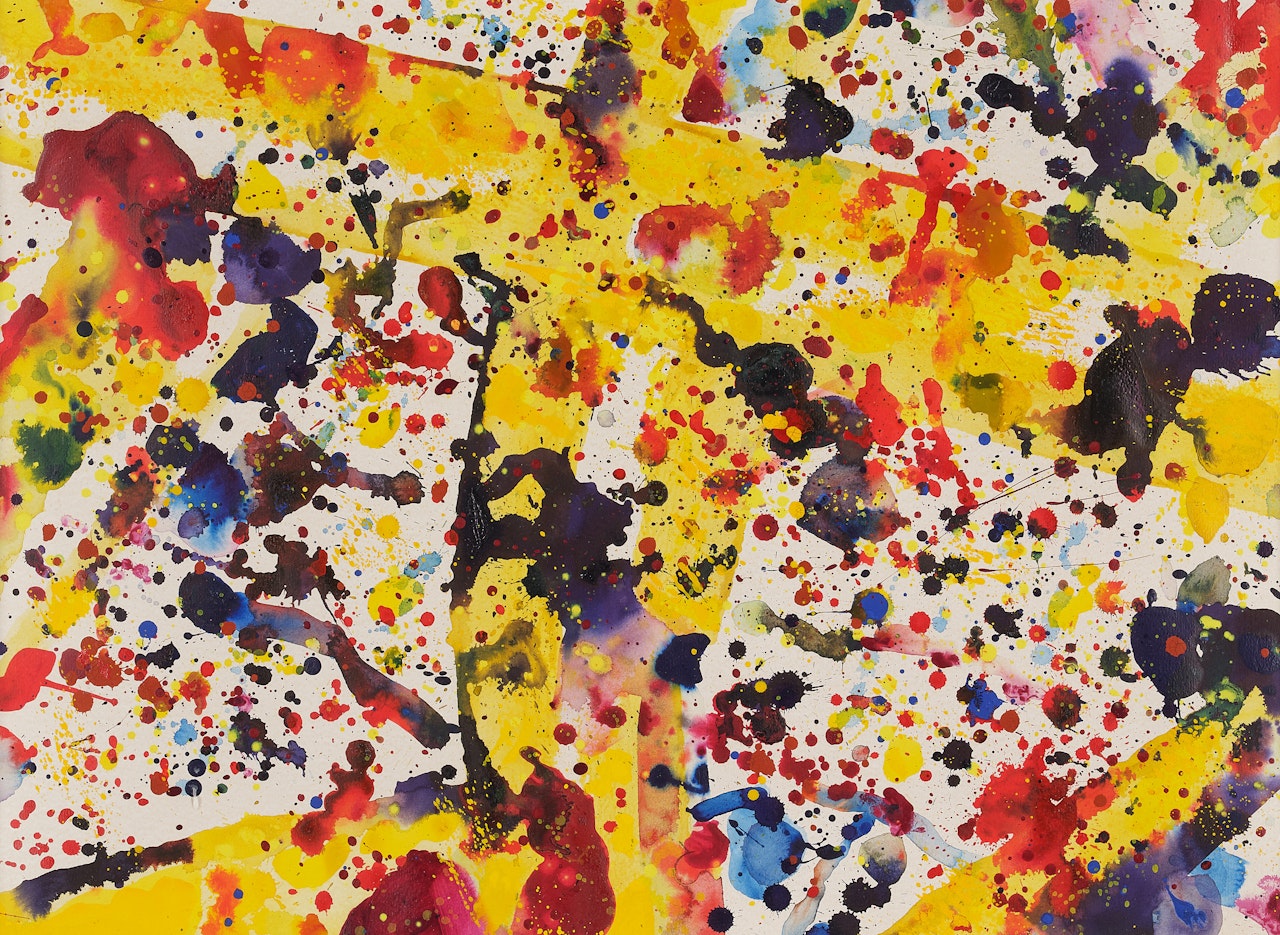 Untitled by Sam Francis