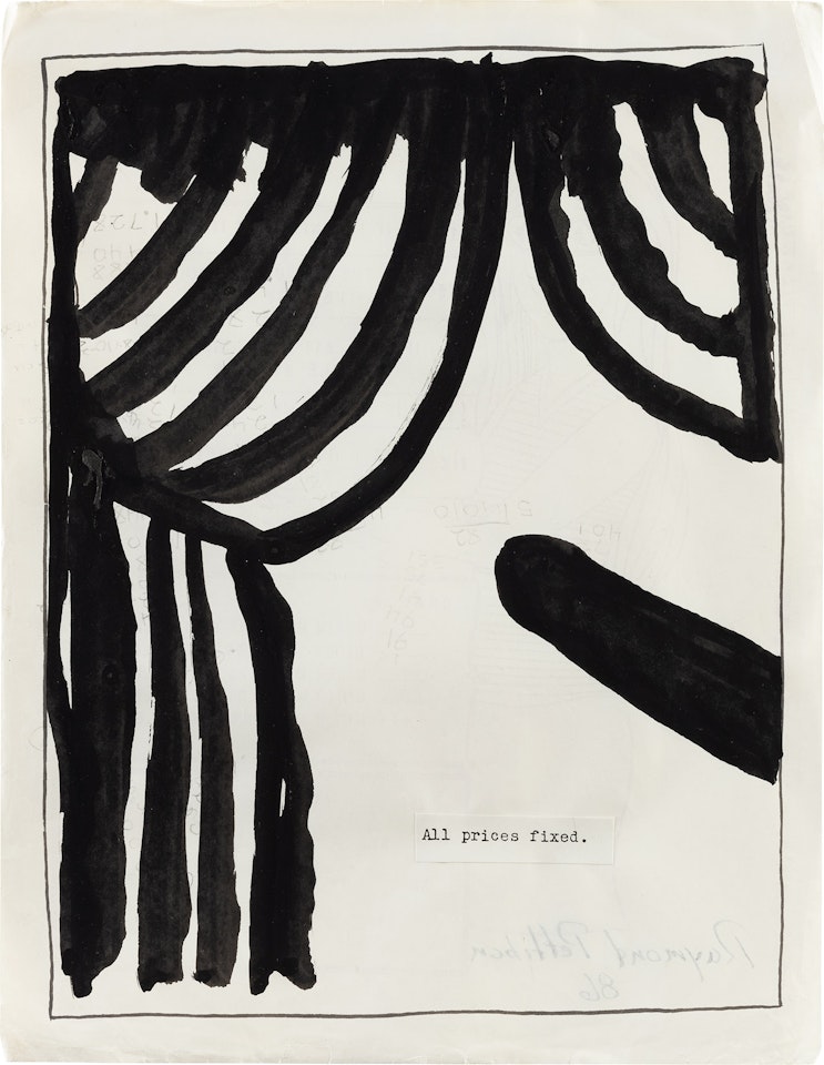 No Title (All prices fixed...) by Raymond Pettibon