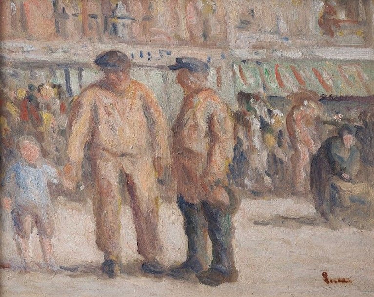 Marins du Tréport by Maximilien Luce