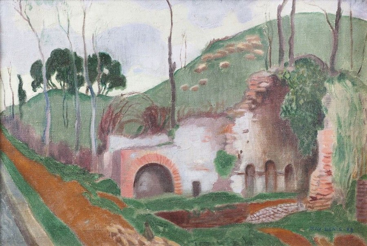 Roman source: Nymphée d"Egerie by Maurice Denis