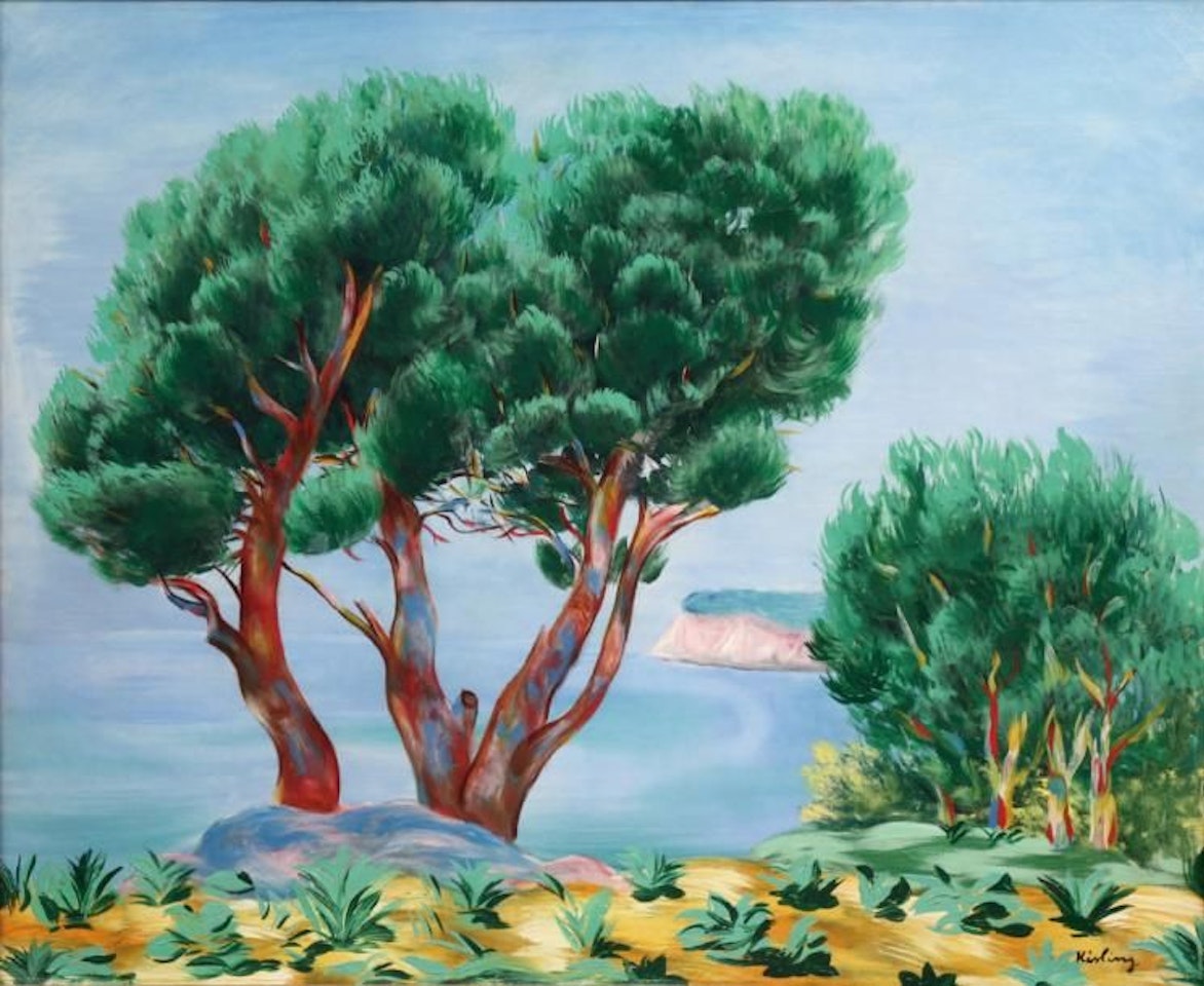 Bay of Bandol by Moïse Kisling