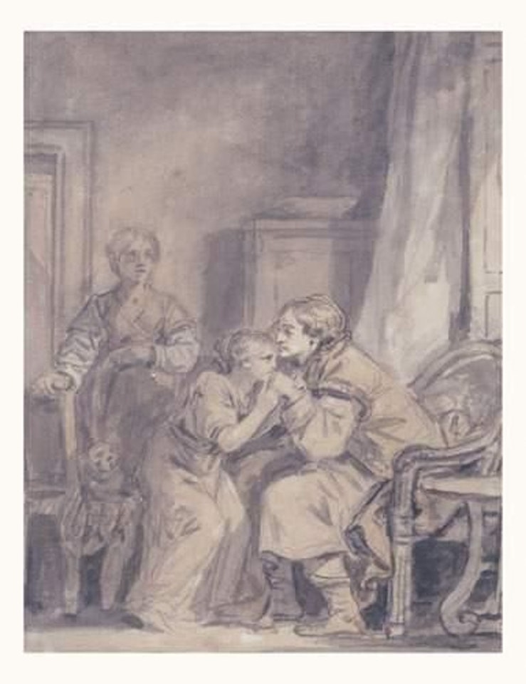 The blessing by Jean-Baptiste Greuze