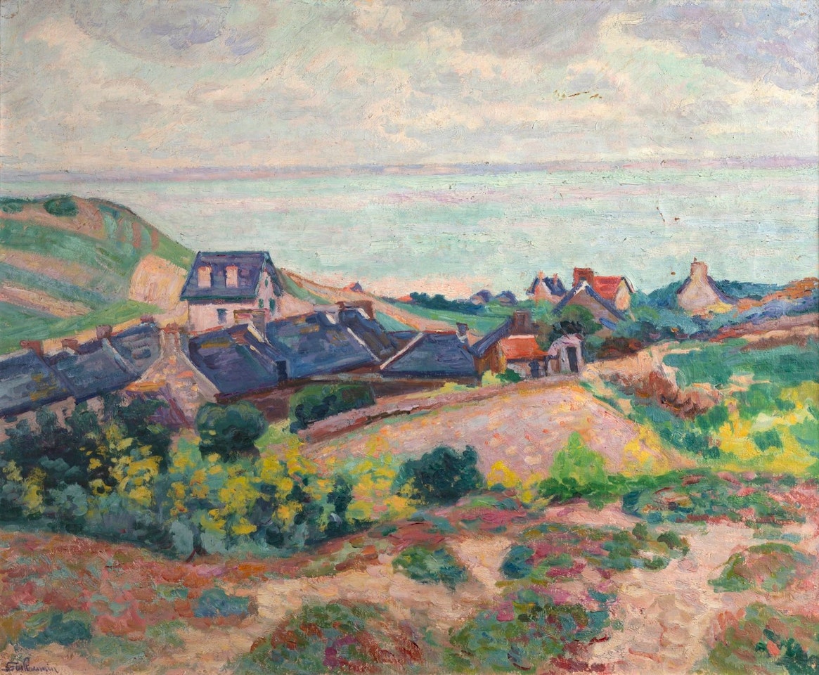 The coast of Pléneuf-Val-André, Brittany by Armand Guillaumin
