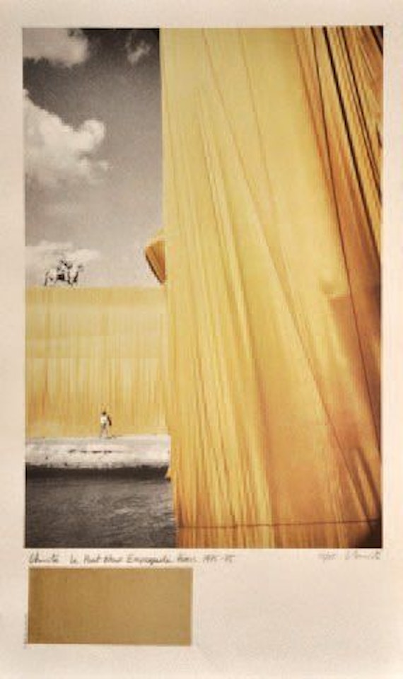 The pont neuf packaged, Paris by Christo