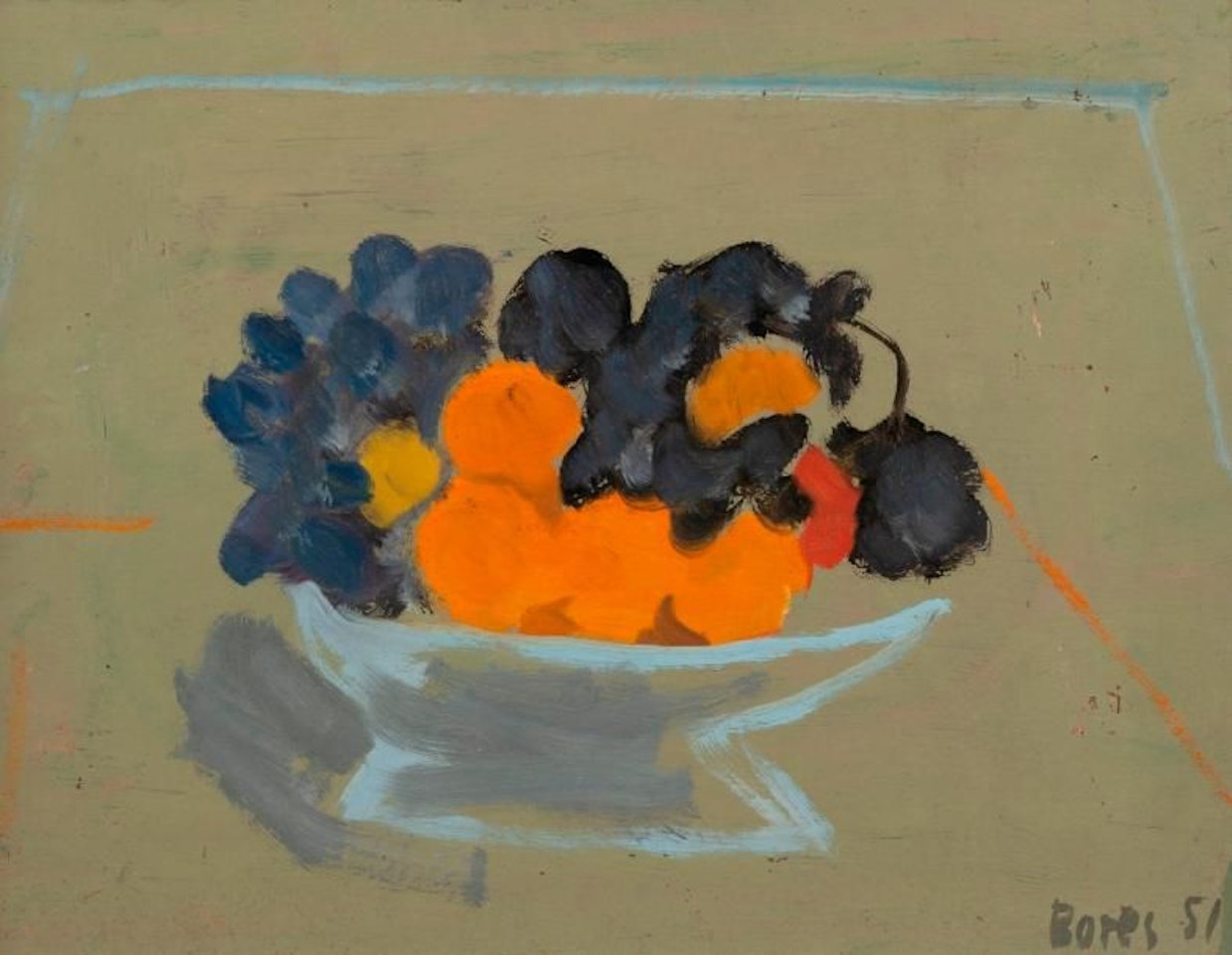 Fruit bowl by Francisco Bores