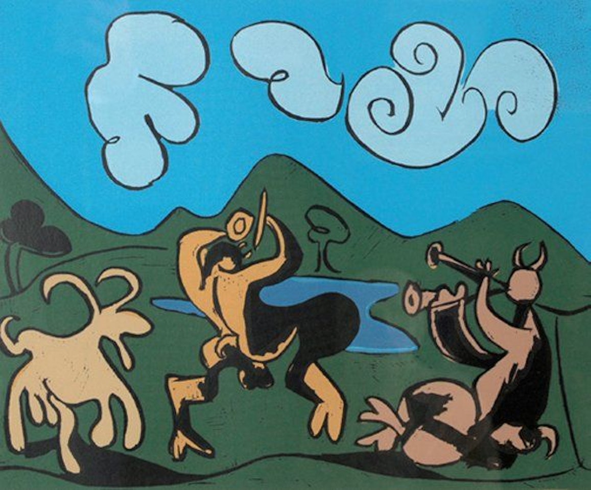 Bacchanale by Pablo Picasso