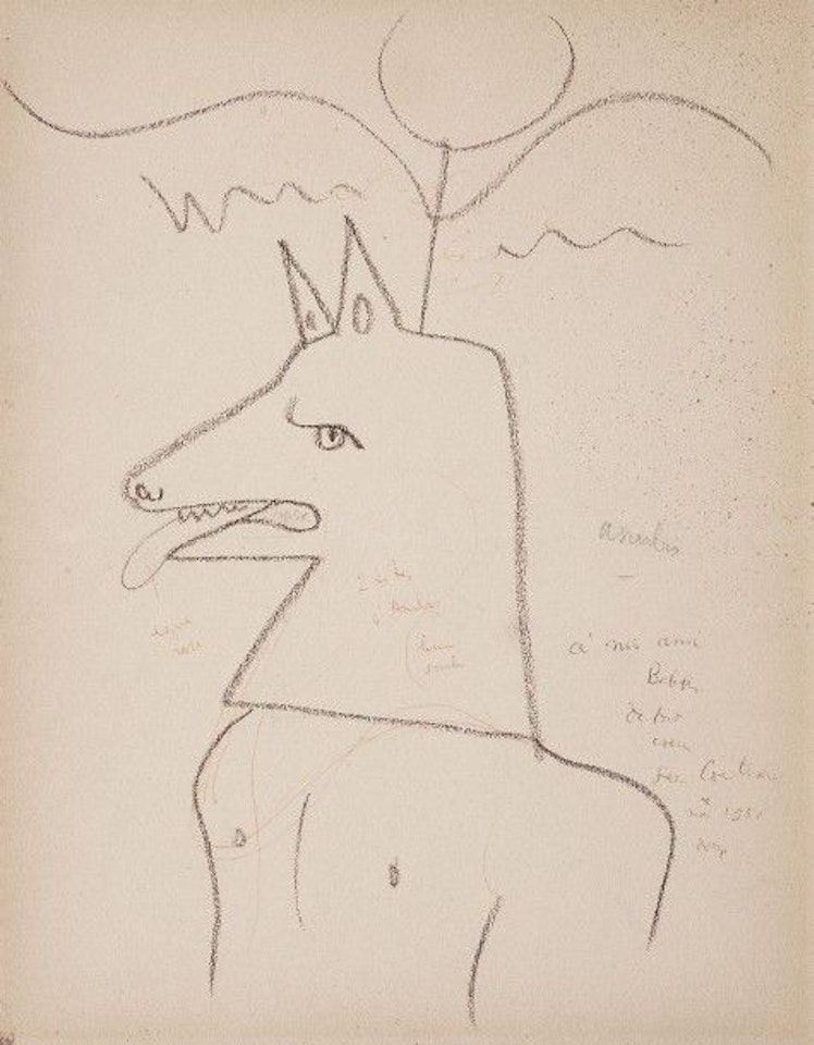 Anubis by Jean Cocteau