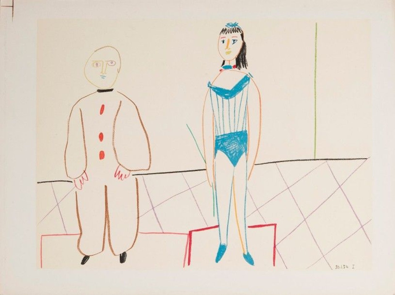 VERVE: meeting of ten plates for the Revue by Pablo Picasso