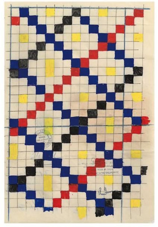 Colored Squares by Sonia Delaunay